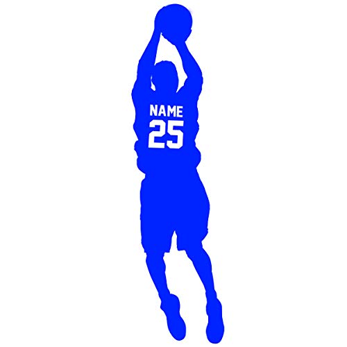 VWAQ Basketball Name Decals for Kids Room