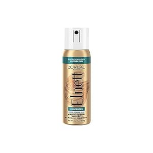 L’Oreal Paris Elnett Hair Care Elnett Satin Extra Strong Hold Hairspray – Unscented, Long Lasting + Humidity Resistant, Hair Styling Spray, 2.2 Oz