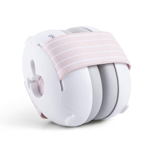 Protection auditive bébé 25 dB Babeprotect avec casque atténuateur de bruit réglable