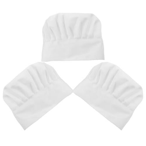 Toques de chef en coton pour restaurants et barbecue en cuisine domestique