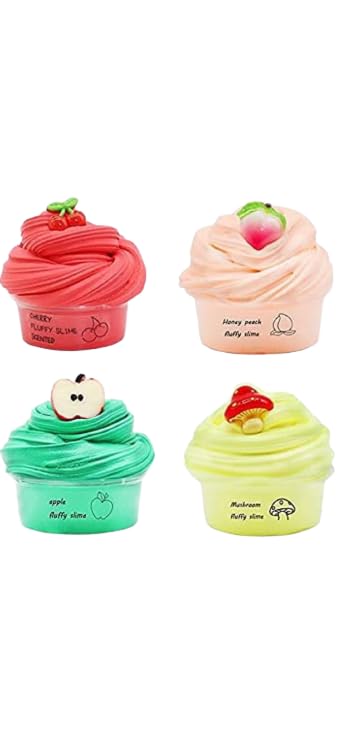 Colour Blast Set of 4 Slime for Kids Stretchy Fluffy (B0CR7Z6QJQ) Amazon Price History, Amazon Price Tracker
