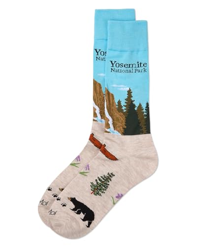 MeMoi Men's Yosemite Rayon From Rayon Crew Socks3
