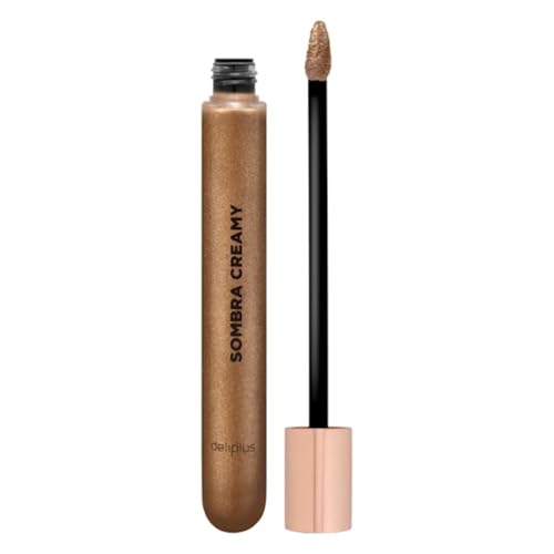 Sombra de ojos Creamy 06 Chocolate de larga duración, pack de 2