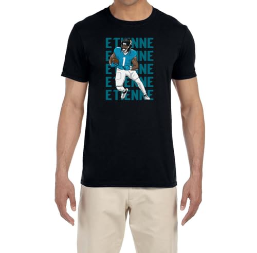 Black Jacksonville Travis Etienne Text Pic T-Shirt