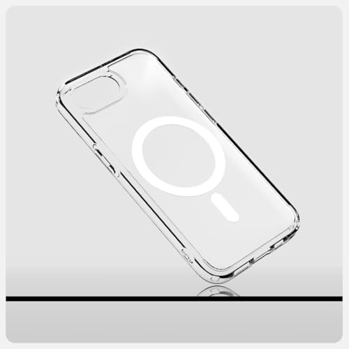 Image of Spigen for iPhone 17e / 16e Case, Ultra Hybrid MagFit [Anti-Yellowing] [Compatible with Magsafe] - Frost White