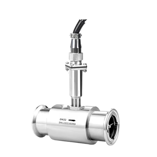 Sensor de agua contra pérdidas con medidor flujo triple abrazadera acero inoxidable 2