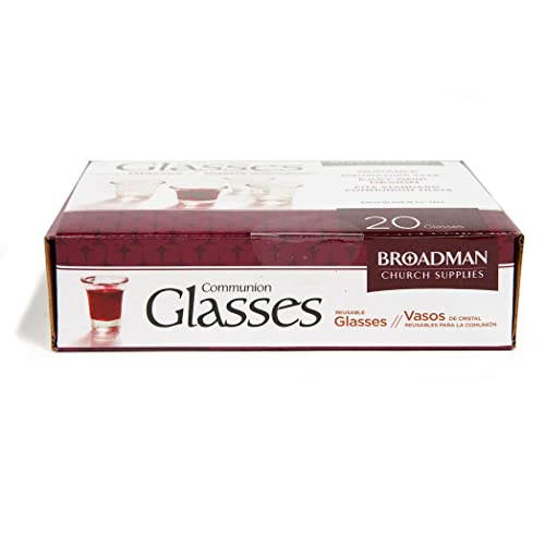 Communion Cups - Glass (Box of 20)
