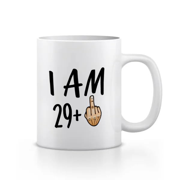 30th Funny Birthday Coffee Mug – 11 oz Cup for Men & Women – Hilarious Gift for Turning - Dishwasher & Microwave Safe – Perfect for Mom, Dad, Teacher or Anyone (29+)