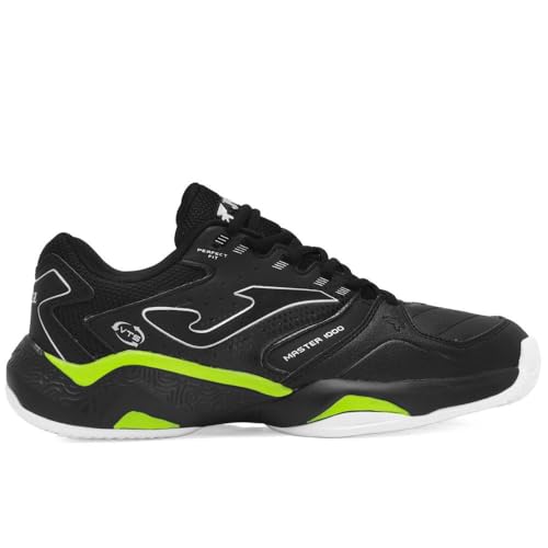 Joma Master 1000 Men Zapatillas para pádel/Tenis TM100W2501C (Negro, Sistema Tallas Calzado EU,...