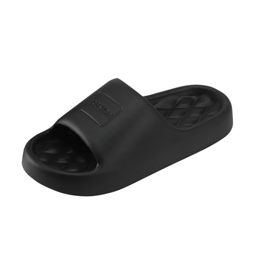 Genérico Chanclas Mujer,piscina ortopédicas zapatillas brillantes elegantes monocolor suave mulas antideslizantes Playa Baño Suaves Sandalias de jardín verano