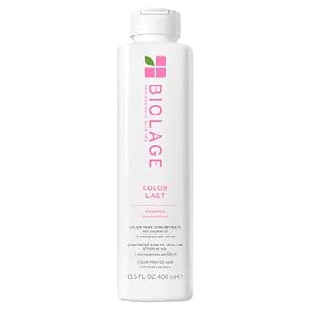 Biolage Color Last Shampoo - For Color-Treated Hair, Nourishes, Strengthens, Hydrates, Soybean Oil &amp; Stearic Acid, Paraben &amp; Mineral Oil-Free, Vegan, Packaging May Vary