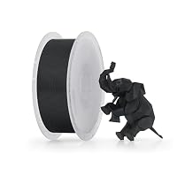 Bambu Lab 3D Printer Filament, 1.75mm PLA 3D Printing Filament Dimensional Accuracy +/- 0.03 mm, Fast Printing RFID PLA, No Warping & Tangling, 3D Print Material with Reusable 1kg Spool, Black