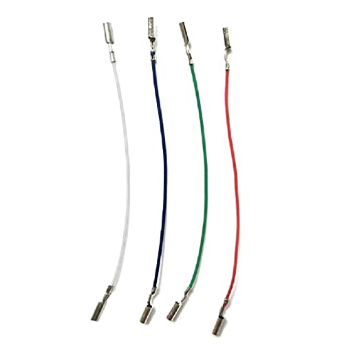 3/4 PCS Universale Cartuccia Phono Cavo Intestazione Piombo Filo Giradischi Phono Testa Shell Giradischi Phono Testa Shell