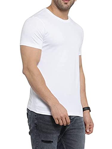 Image of OCR White Round Neck T -Shirt for Men