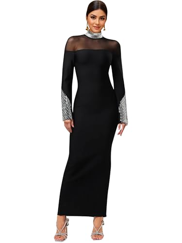 Image of Figdaw Elegant Long Prom Dresses Sexy Evening Gowns for Women Formal Events 2025