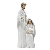 statue bois st nicolas Polyvalence Décorative : Cette représentation de la Nativité combine fonction festive et valeur symbolique intemporelle. Solution idéale pour personnaliser votre décoration murale, agrémenter un coin prière ou apporter une touche sacrée à votre intérieur toute l'année.