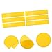 BESPORTBLE 12pcs Sports Training Markers Ground Marking Tools for Football Basketball and Tennis Rectangular Carpet Markers Bright Color Design for Easy Identification