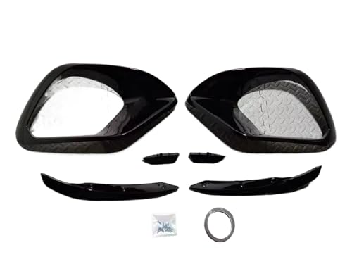 �ԗp�t�����g�X�|�C���[ C118 W118 CLA45 AMG 2019-2023�p �t�����g�o���p�[�X�|�C���[ �t�����g���b�v�u���[�h �����[�O���� �J�i�[�h ABS�{�f�B�L�b�g �`���[�j���O(One Set 6Pcs)