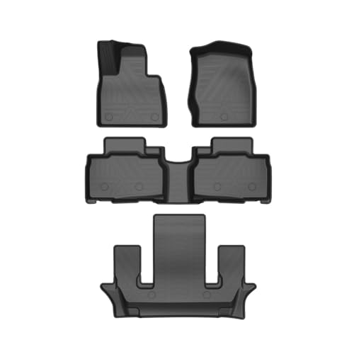 Tapis Voiture Explorer 2020 6 places en caoutchouc TPE antidérapant pour sol de véhicule