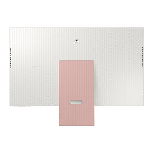 SAMSUNG-M8-Series-32-Inch-4K-UHD-Smart-Monitor-Streaming-TV-with-Slim-fit-Webcam-for-PC-Less-Experience-Netflix-HBO-Prime-VOD-More-Apple-Airplay-WiFi-BT-Built-in-Speakers-2022-Pink