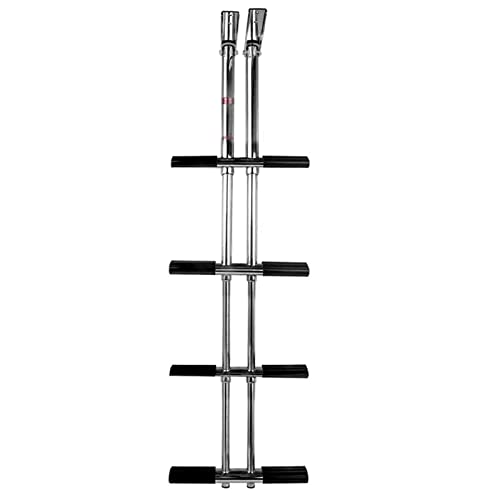 Escalera plegable para piscina 3 peldaños acero inoxidable miniatura 1