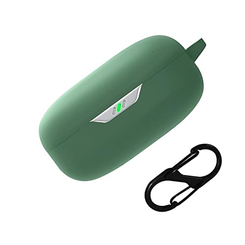 Earphone Case Cover Anti-colliding Protective Case with Keychain for JBL-W300TWS Full-Body Rugged Protective