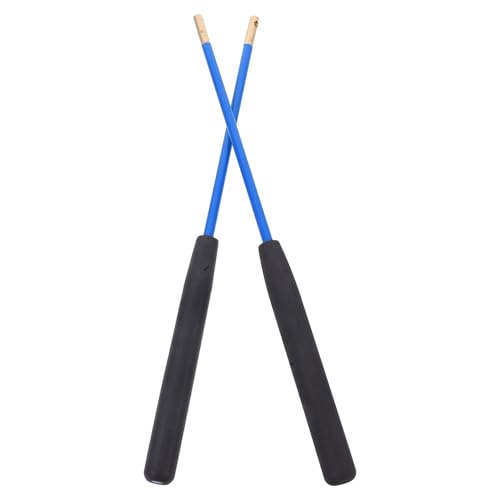 Toyvian Diabolo Stäbe 34cm Paar Chinesische Diabolo Manipulationsstäbe mit Rutschfestem Griff Fitness Drehstäbe für Jonglage Zuhause Büro Park
