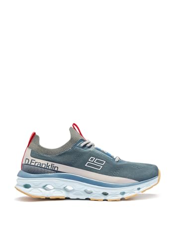 D.Franklin Zapatillas Deportivas Hombre Aero Deep Azul - Zapatillas de Vestir para Hombre - Moda Casual - Talla (42)