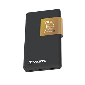 VARTA Power Bank 10000 mAh, Power on Demand, 1x USB A und 2x USB C
