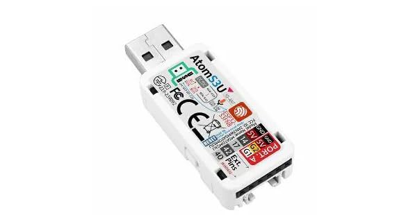 MicroMaker Placas de desarrollo y Kits - Otros procesadores AtomS3Uis aU diskformESP32-S3multi-function development board - K125