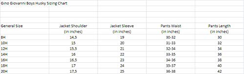 Gn210 Boy's Formal Dresswear Tuxedo Set Black 10 #TOP5