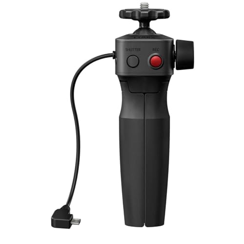 Image of Panasonic LUMIX Tripod Grip USB Micro-B Wired Connection with Video Rec, Shutter and Sleep Button - DMW-SHGR1