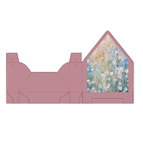 De Sobre - Plegable En Forma De Bolso De 5 Piezas | Cajas De Sobre De San Valentín Para Compromiso, Boda, San Valentín, Cumpleaños, Descuento De Diploma - imagen 5