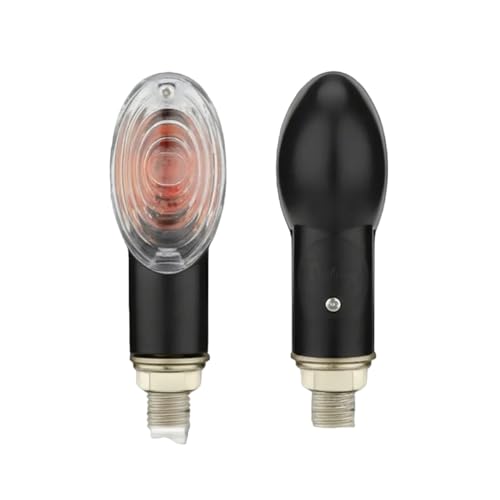 Luz de señal giro moto universal intermitente 12V de 10mm para rutas nocturnas en scooter