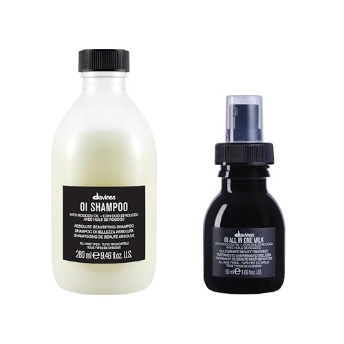 Davines OI Shampoo | Nourishing Shampoo for All Hair Types | Shin...