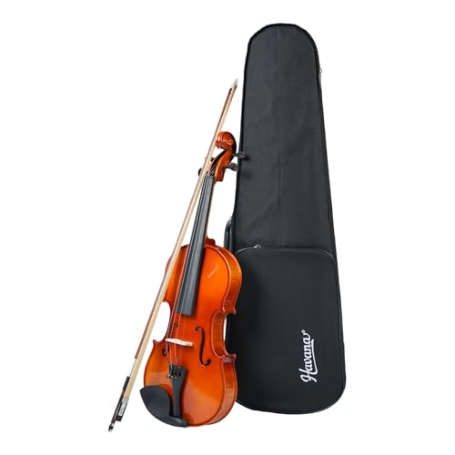 Image of Havana MV1412F Violin Full Size 4 /4 with Case, Ebony Pegs