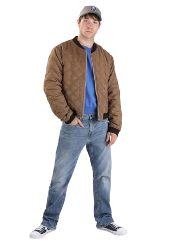 Disney Hocus Pocus Max Dennison Costume for Adults, Halloween Movie Character Outfit with Jacket, Sweater, & Hat XL