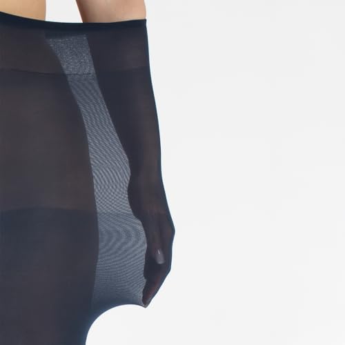 Image of CALZITALY Plus Sizes Anti-Chafing Opaque Tights | 60 DEN | L - 4XL | Black | Italian Hosiery