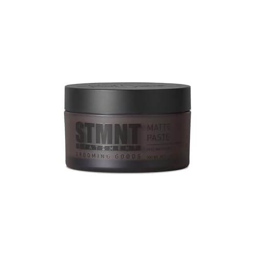 STMNT Grooming Goods Matte Paste 3.38 oz | All Day Strong Hold & High Volume | Hair Clay Paste For Men | Non-Greasy Formula | Texture Paste for Hair | Ideal for Dry & Damp Hair | Mens Hair Styling