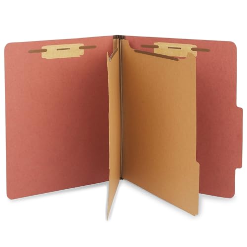 Dossiers de classification pressboard lettre rouge pour harmoniser votre bureau