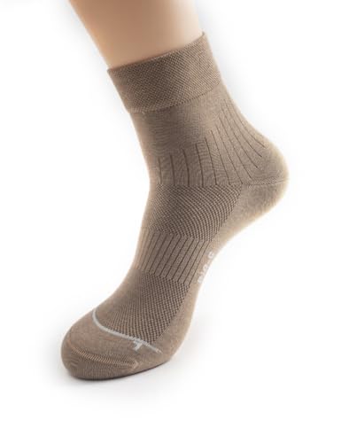 BiO-G Men's Cushioned Crew Socks – Moisture-Wicking, Breathable, and Arch Support for All-Day Comfort4