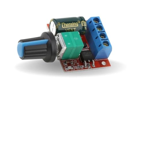 Módulo Controlador De Velocidade Do Motor 90W PWM 5v-35v - Chave Reguladora Ajustável