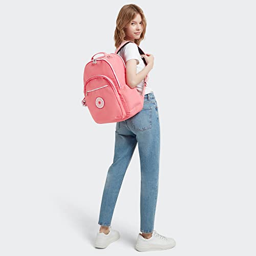 Image of Kipling Seoul XL Laptop Backpack Joyous Pink Fun One Size