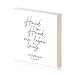 Hand in Hand Hochzeitsgeschenk für das Brautpaar personalisiertes Holzbild zum hinstellen oder aufhängen als Geschenk-Idee zur Hochzeit Wand-Bild Wand-Deko (Weiß)