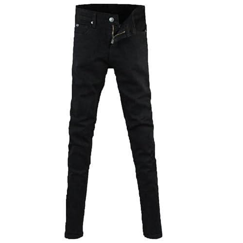 Men's Skinny Jeans Classic Slim Fit Stretchy Jeans for Men Tapered Leg Denim Pants Joggers Denim Trouser