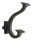Hickory Hardware P2155-10B Double Coat Hook, 0.875-Inch, Oil Rubbed Bronze