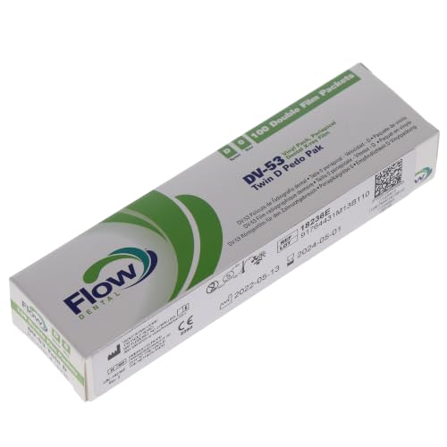 Flow X-Ray Corp 18236 Flow-X DV-53 #0 Poly Double 100/Bx