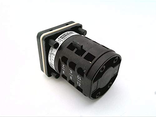 SALZER M220-61211-003M1 AC-21A: 20A, 380-440V, 5KW, Rotary CAM Switch, AC-23A:7
