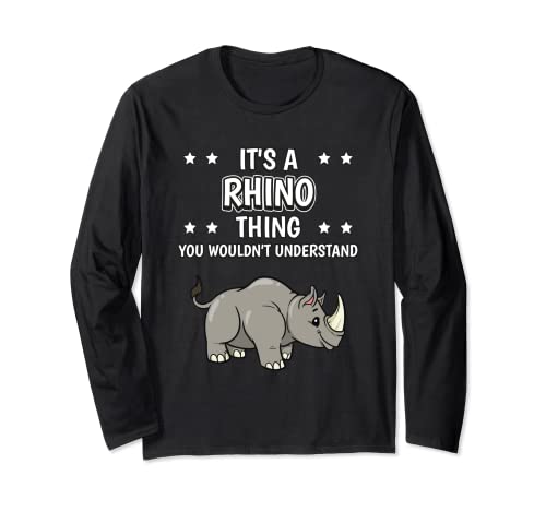 C'est un truc de Rhino phrase drôle Rhinos Manche Longue