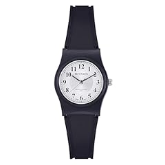White Dial with Silver Accent, Black Arabic Numerals